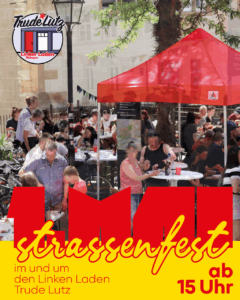 Mehr über den Artikel erfahren 1. Mai – Straßenfest