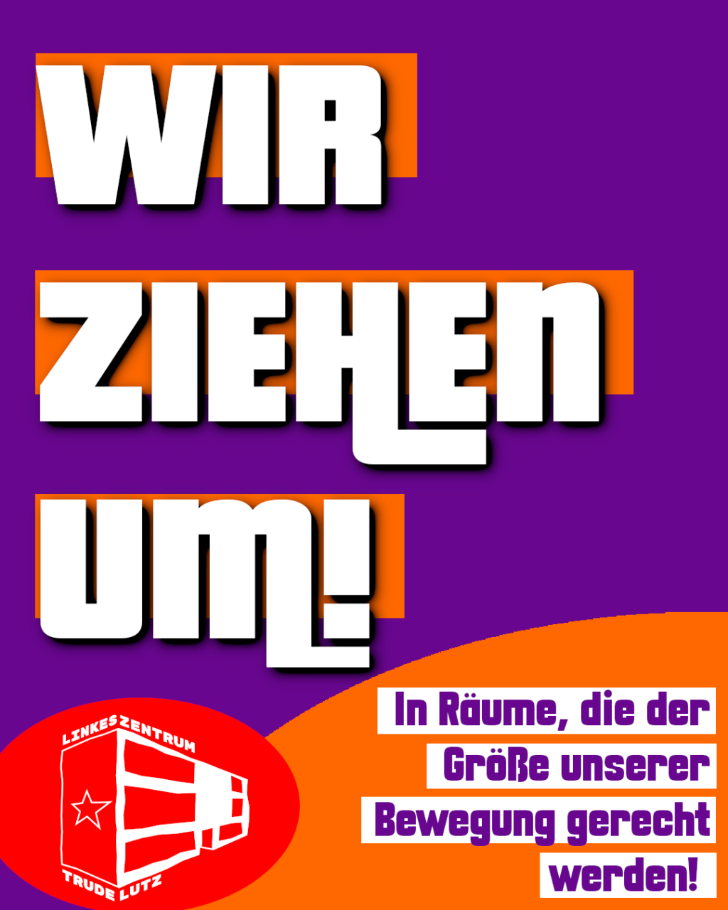 Du betrachtest gerade Wir ziehen um!