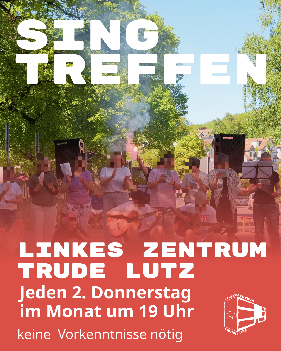 Mehr über den Artikel erfahren Singtreffen im Linken Zentrum